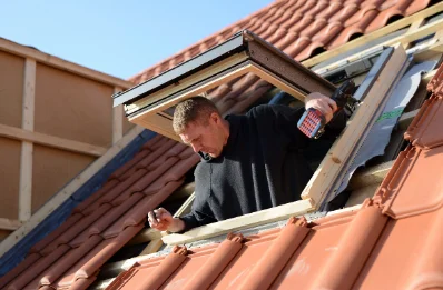 Pose de fenêtres de toit Velux à Berstett